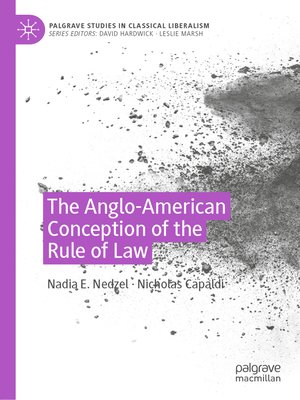 cover image of The Anglo-American Conception of the Rule of Law